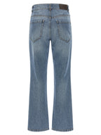 Blue Cotton Relaxed Fit Jeans