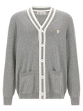 Gray Cotton Cardigan