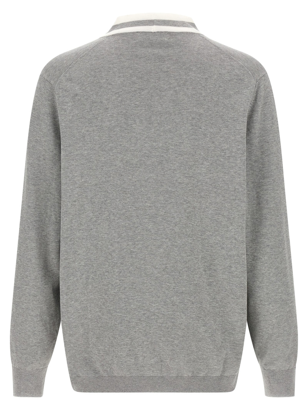 Gray Cotton Cardigan