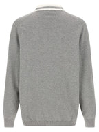 Gray Cotton Cardigan