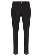 Black Wool Two-Piece Suit