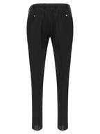 Black Wool Two-Piece Suit