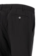 Black Wool Two-Piece Suit