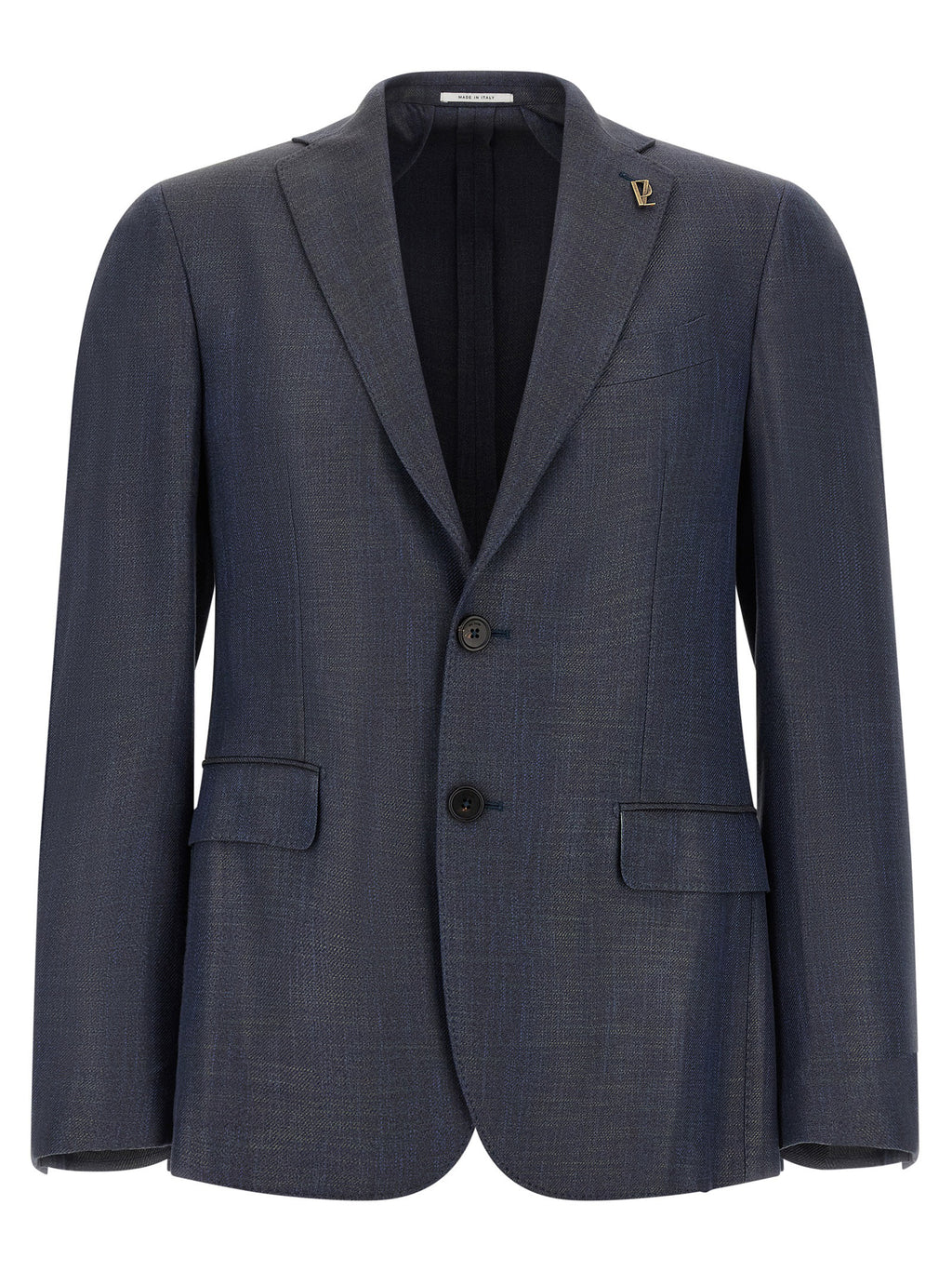 Blue Viscose Blazer