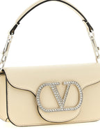 White Calfskin Shoulder Bag