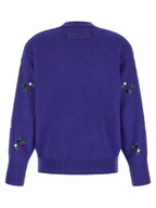 Blue Virgin Wool Cardigan