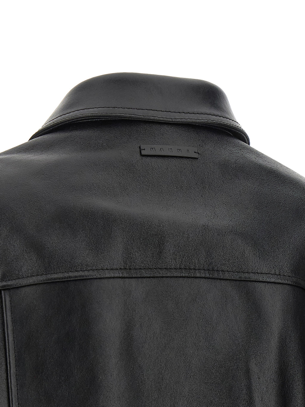 Black Calfskin Leather Jacket