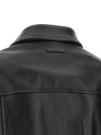 Black Calfskin Leather Jacket