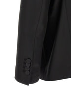 Black Virgin Wool Two-Piece Suit