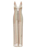 Multicolor Polyester Jumpsuit