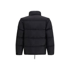 Black Goose Down Full-Length Jacket