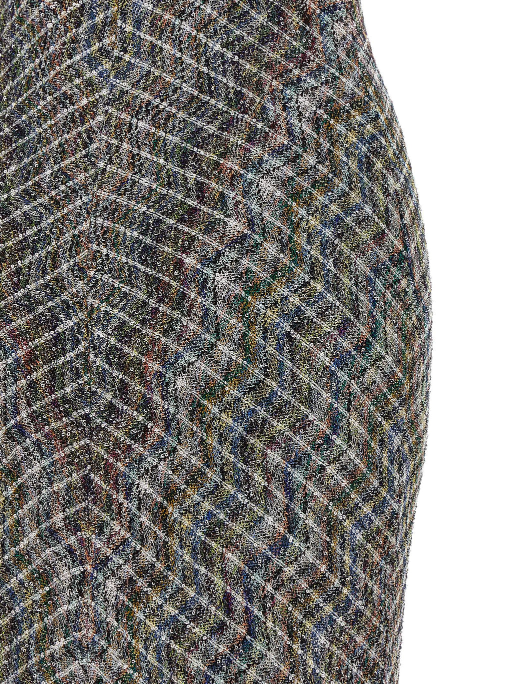 Multicolor Viscose Long Dress