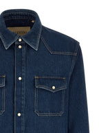 Blue Cotton Blouse