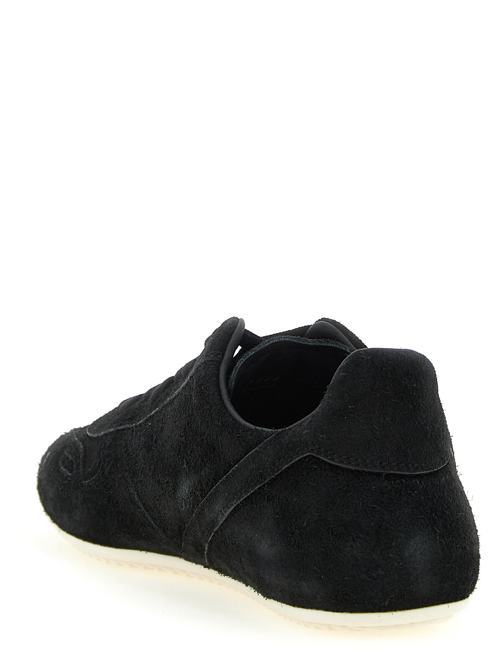 Bicolor Calfskin Low Top Sneakers