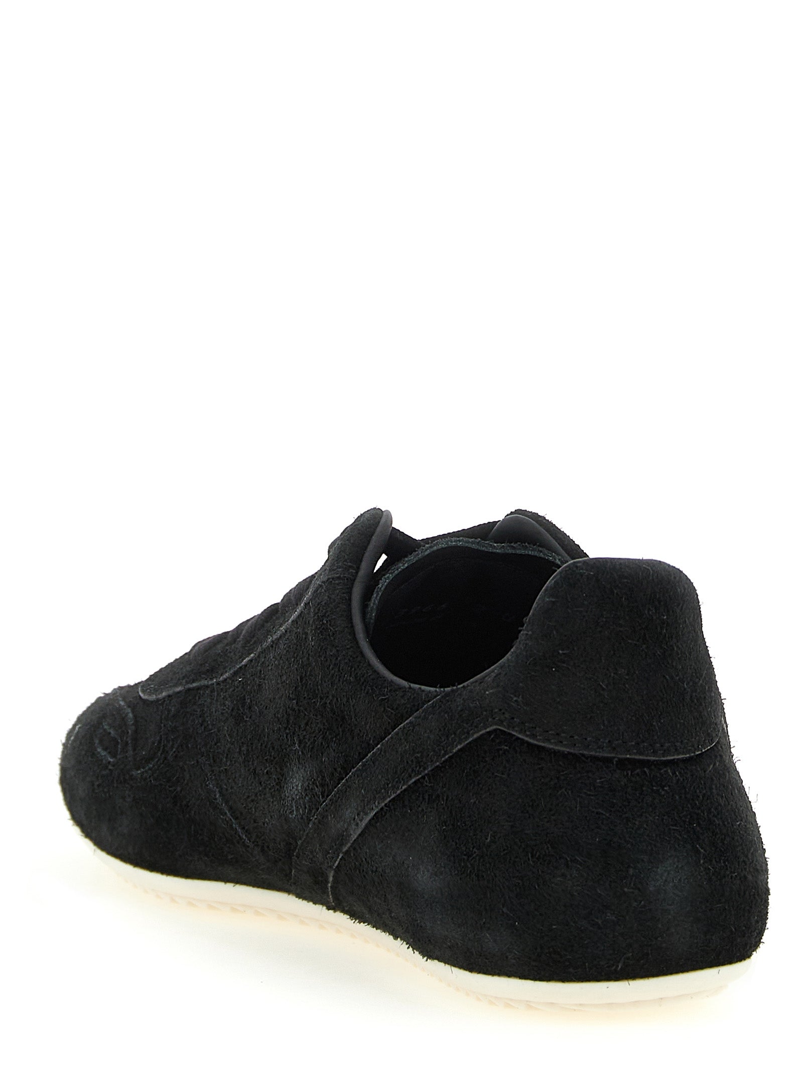 Bicolor Calfskin Low Top Sneakers