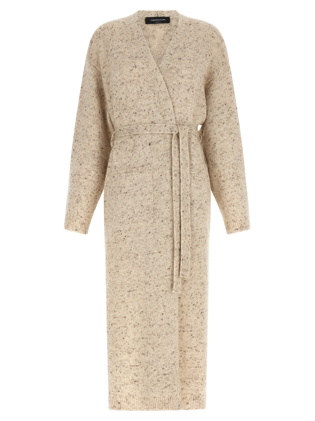 Beige Wool Cardigan