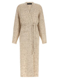 Beige Wool Cardigan