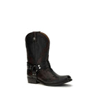 Black Calf Leather Bos Taurus Boots