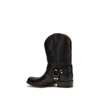 Black Calf Leather Bos Taurus Boots