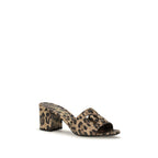 Beige Calf Leather Bos Taurus Mules