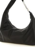 Black Calfskin Shoulder Bag