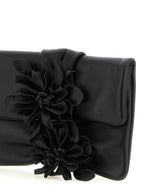 Black Lamb Leather Clutch Bag