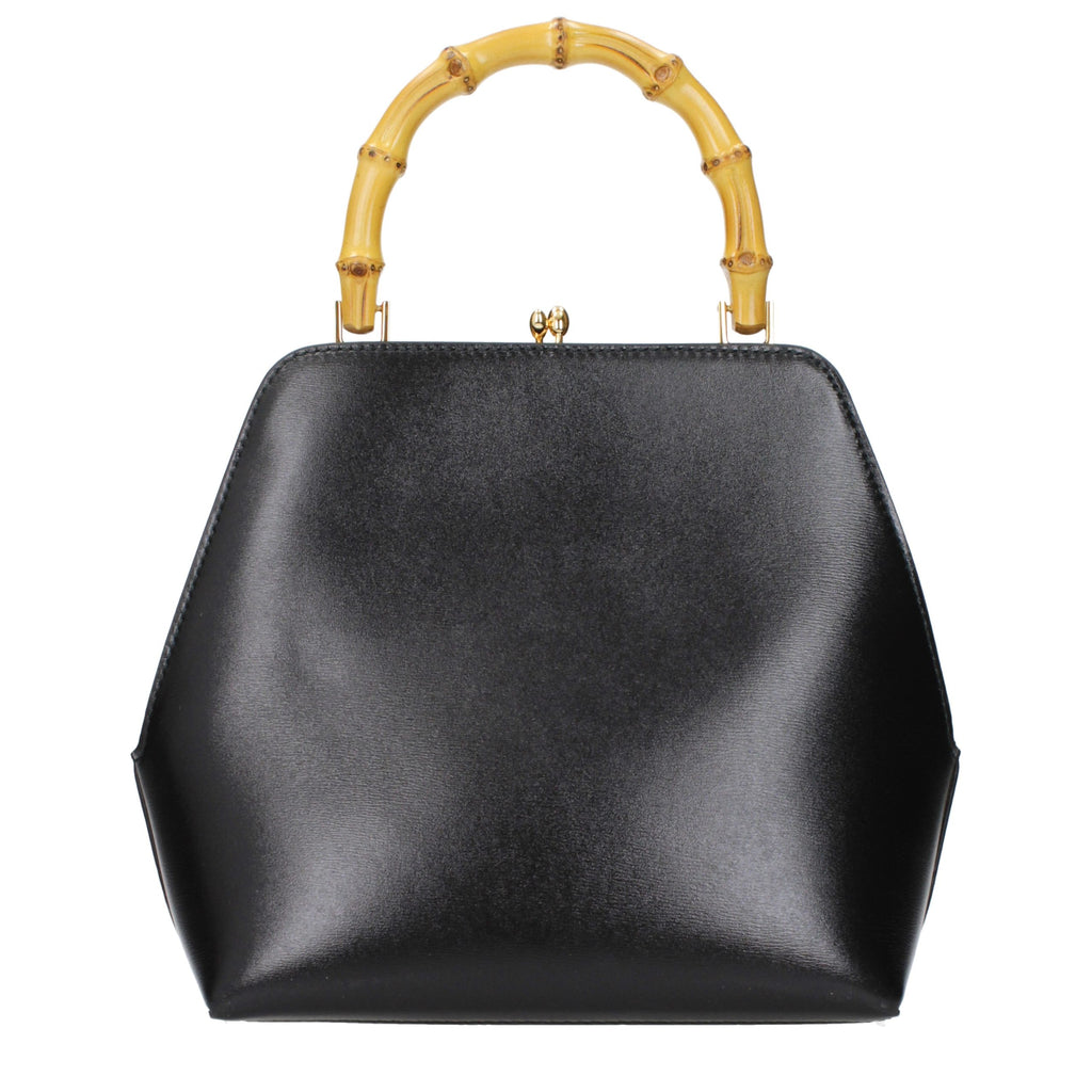 Black Leather Handbag