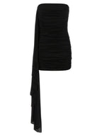 Black Copper Short Dress