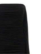 Black Copper Short Dress