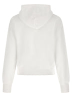 White Cotton Hoodie