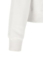 White Cotton Hoodie