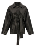 Black Lamb Leather Leather Jacket