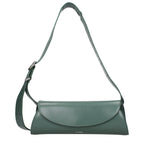 Green Leather Crossbody Bag