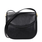 Black Leather Crossbody Bag