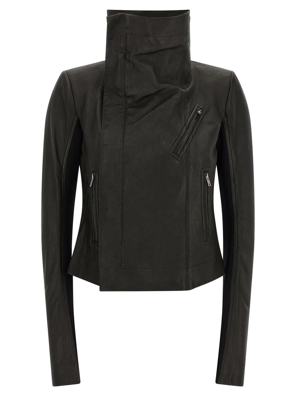 Black Lamb Leather Leather Jacket