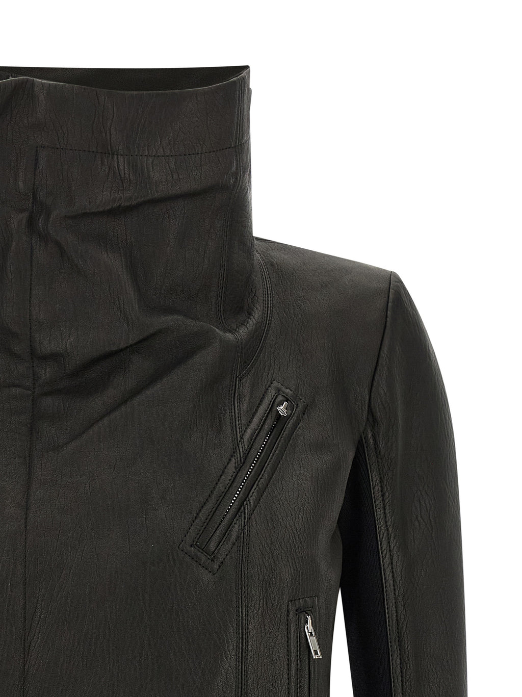 Black Lamb Leather Leather Jacket