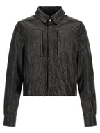 Black Lamb Leather Leather Jacket