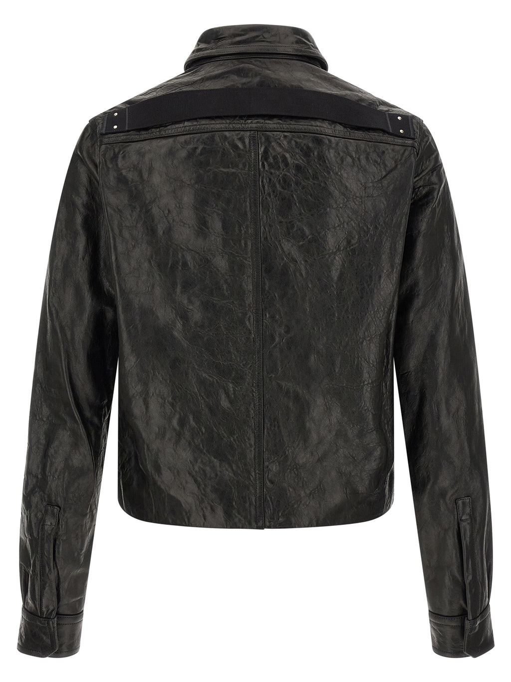 Black Lamb Leather Leather Jacket