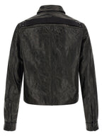 Black Lamb Leather Leather Jacket