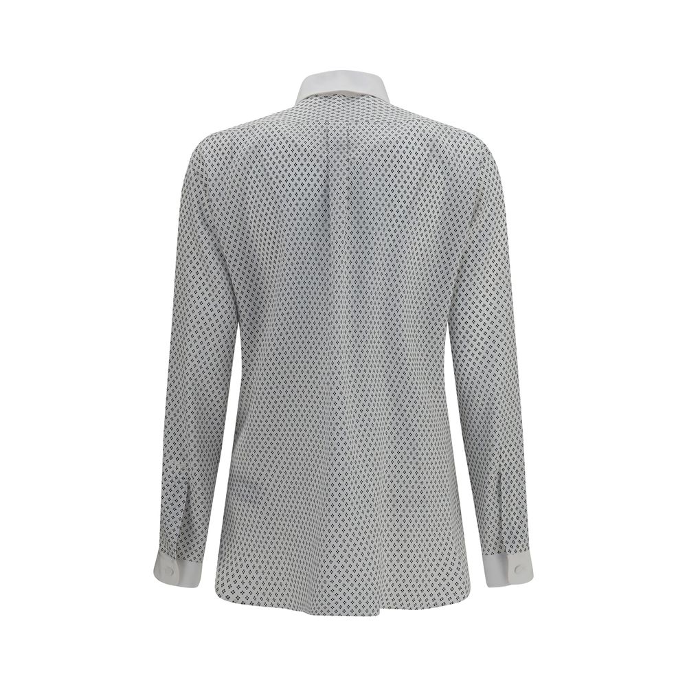 Multicolor Silk Pattern Shirt