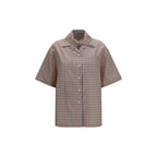 Multicolor Cotton Shortsleeve Shirt