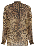 Brown Silk Blouse