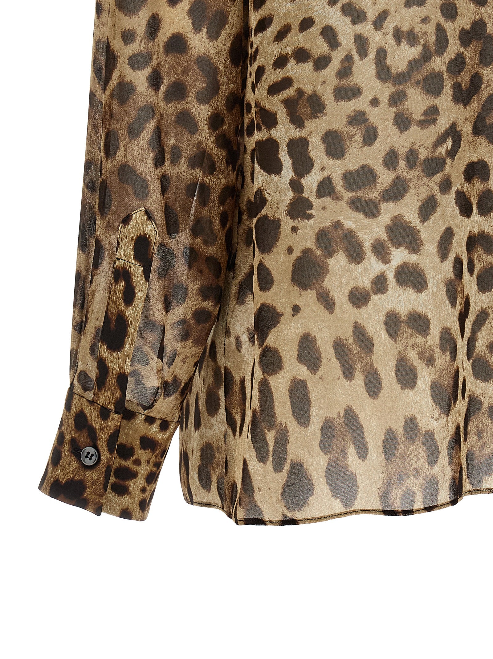 Brown Silk Blouse