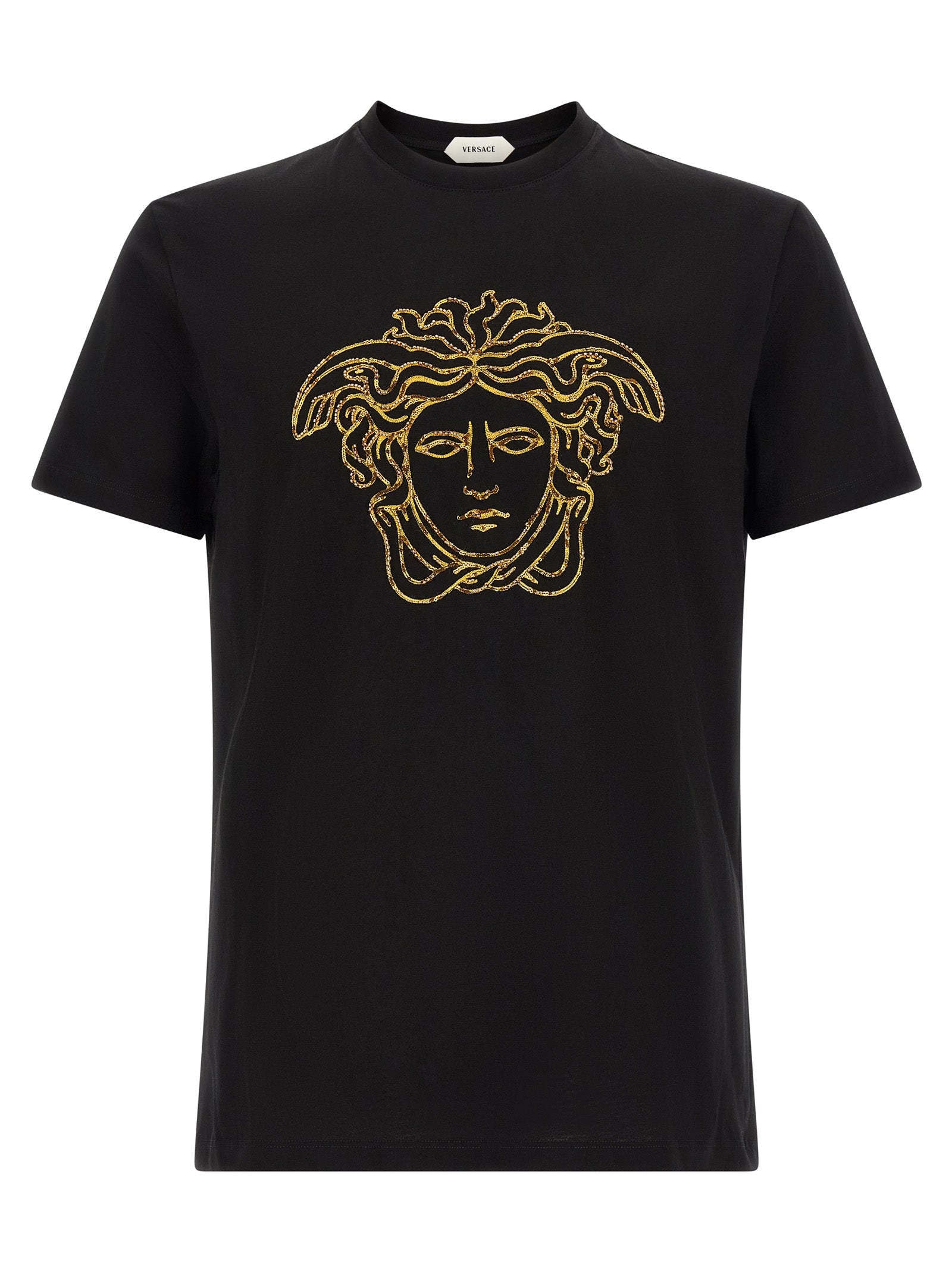 Black Cotton T-Shirt