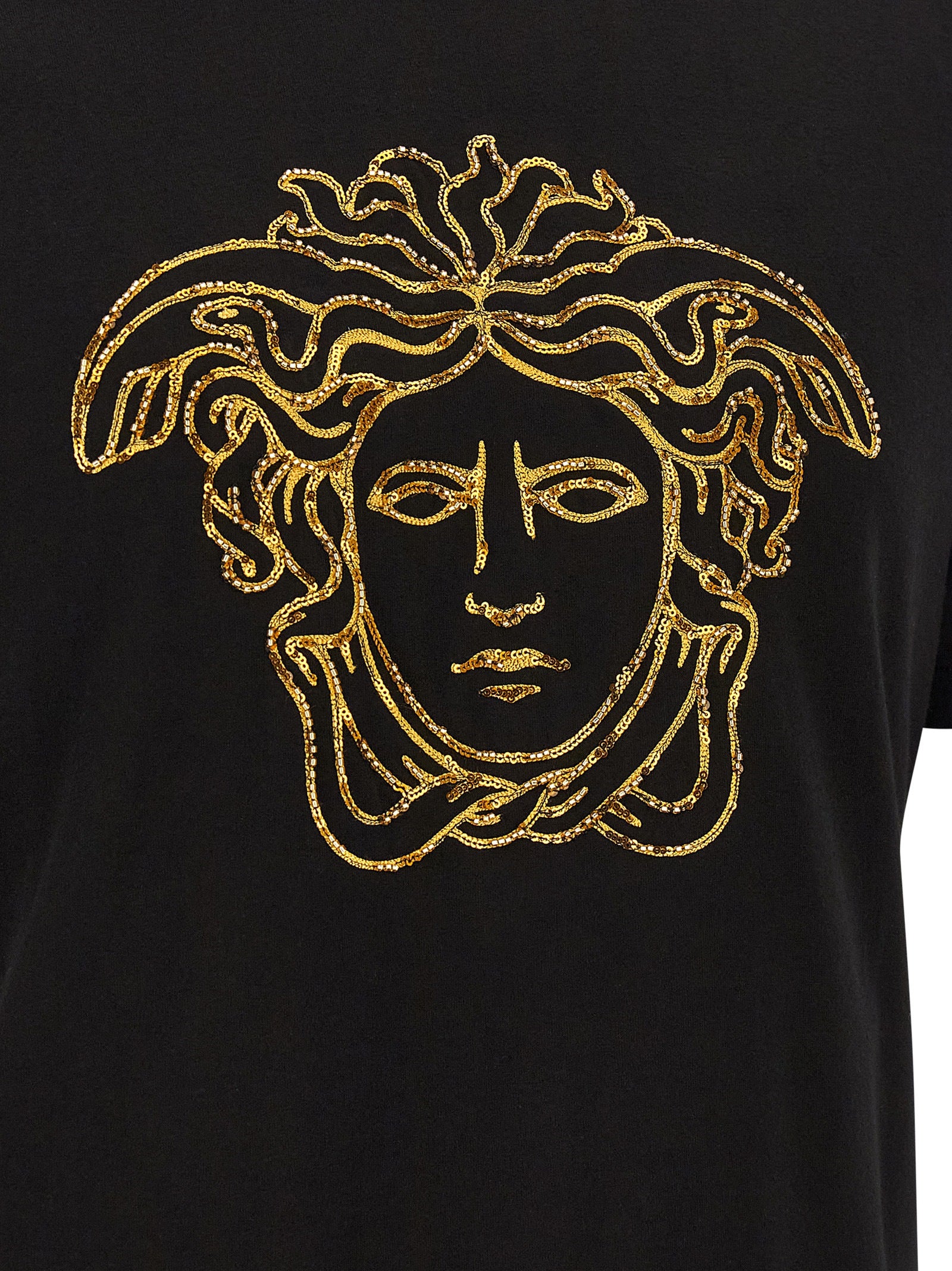 Black Cotton T-Shirt