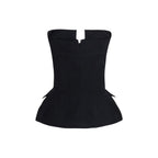 Black Silk Blouse
