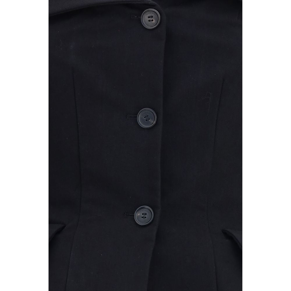 Black Silk Waistcoat
