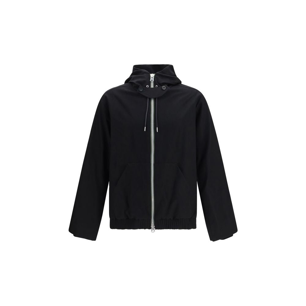 Black Wool Oves Aries Full-Length Jacket
