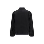 Black Nylon Bomber