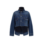 Blue Cotton Denim Jacket